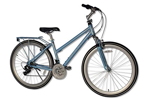 New York Bicycle Co. WH-2 Women’s 700c Hybrid Bicycle with Rack