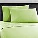 Prime Bedding Bed Sheets - 3 Piece Twin Sheets, Deep Pocket Fitted Sheet, Flat Sheet, Pillow Case - Lime Green