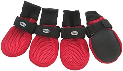 HiPaw Dog Boots Breathable and Protect Paws with Soft Non Slip Sole S M L XL XXL