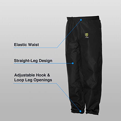 TideWe Rain Suit, Breathable Waterproof Durable Sport Rainwear (Blue Size S) - Thumbnail 2
