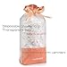 Disposable Shower Caps,MASWATER 100 Pcs Plastic Waterproof Clear Bath Caps Shower Hair Caps for Home Use,Women Spa,Hotel and Hair Salon, Portable Travel Normal Size