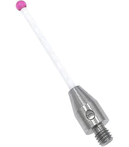 Stylet CMM à Tige En Céramique Et Pointe En Ruby - Compatible Plusieurs Modèles (A-5003-0235, Etc.) - Pour Mesures De Précision