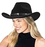 Vintage Western Cowboy Hat for Men Outback Cowgirl