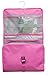 Hanging Toiletry Bag & Cosmetic Organizer - Large Size, Pink