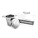 BoldDrop Stainless Steel Fine Filtering Loose Leaf Tea Infuser Basket for Cups and Mugs