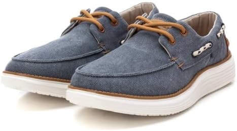 - Zapato Hombre Navy - Calzado Cómodo y Versátil - Moda Casual - Modelo 17247102 (Talla 43)
