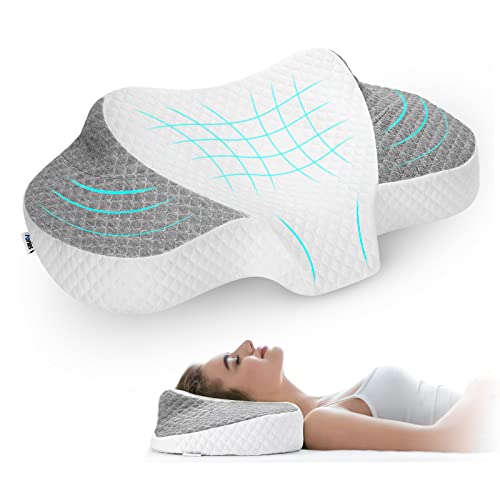 Forias Cervical Pillow for Neck Pain, Extra Large Cervical Pillows for