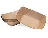 Extra Small (1/2 Lb.) Kraft Paper Food Tray | 25 Ct