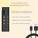 Aqziill Battery Operated Socks USB Heated Socks -Electric Battery Cotton Socks Get Whole Toes Warm-Rechargeable Thermal Socks Breathable Foot Warmer for Skiing Hunting Camping Riding Motocycle