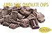 Gerbs Jumbo Chunk Dark Chocolate Chips, 64 ounce re-closeable bag (semi-sweet), Top 14 Food Allergen Free & NON GMO, Product of Canada