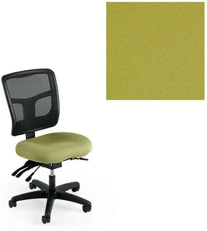 Office Master YS72-1148 Yes Series Mesh Back Multi Adjustable Ergonomic Office Chair - Grade 1 Fabric - Elements Chlorine Green
