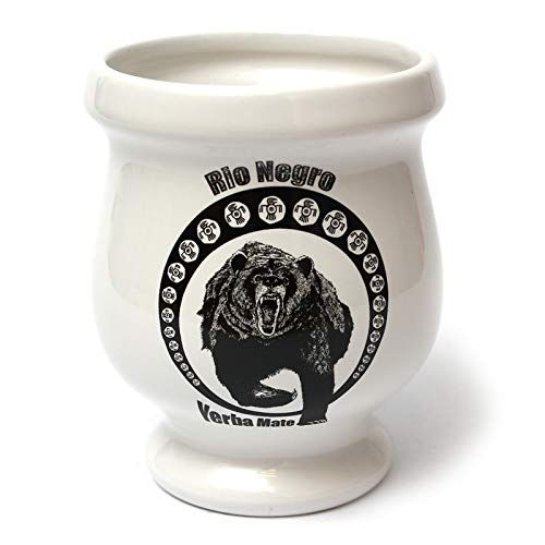 Rio Negro Ceramic Vessel, White, 10x10x10