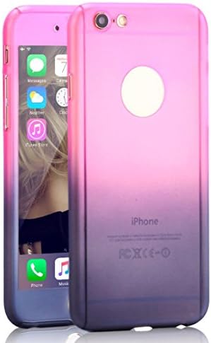 iPhone 6S Plus Case,GBSELL Colorful Luxury Ultra-thin Shockproof Armor Back Case Cover for iPhone 6S Plus 5.5inch (Pink Gray )