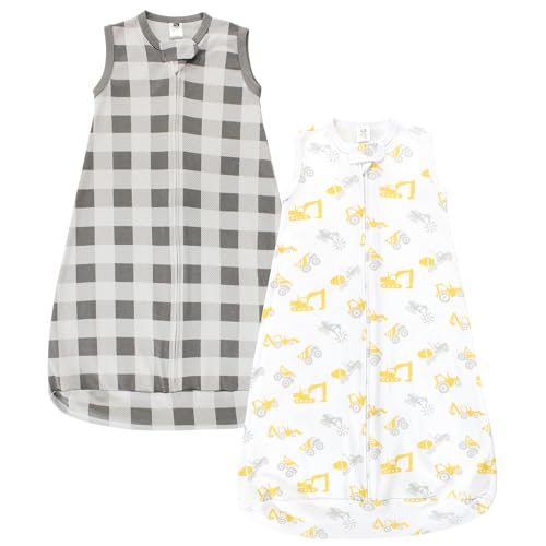 Hudson Baby Unisex Baby Cotton Wearable Sleeping Bag, Sack, Blanket, Constructi…