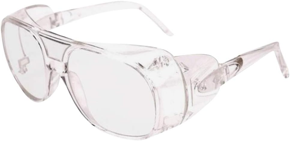 Safety Goggles Clear Eye Protective Goggles Dust Proof Windproof Anti-Impact Anti-Fog Anti-Spatter Glasses White