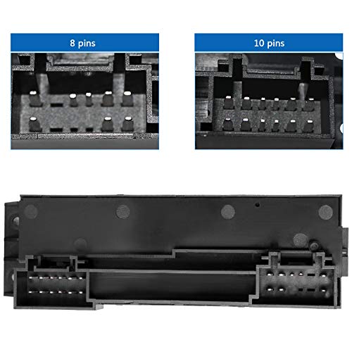 Front Driver Side Master Power Window Switch 19259961 15062650 Compatible for 2000-2002 Chevy Silverado Suburban Cadillac Escalade GMC Sierra Yukon XL Denali
