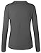 BH B.I.L.Y USA Women's Unique Button Long Sleeve Soft Knit Cardigan Sweater Grey XXX-Large
