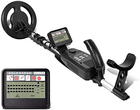 XIXIsport Waterproof Underground Metal Detector 5.88KHz Treasure Hunting Detector Metal Search Gold Silver Detector Gold Digger Metal Search Tool