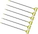 Amazon Basics 60 Inch Commercial Jaw Mop Handle, 6-Pack, Yellow/Grey