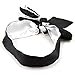 AKStore Satin Blindfold Soft Eye Mask Band Blinder Comfortable Sleep Masks(Black-White)