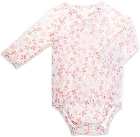 muslin kimono onesie