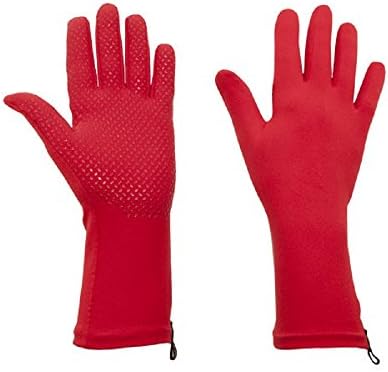Foxgloves Grip Gloves (Tulip Red, Large)