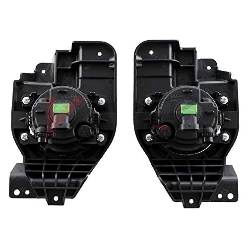 Winjet WJ30-0522-09 Replacement For 2011-2015 Ford Explorer Fog Lights Clear Lens Factory Style
