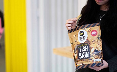 IRVINS Salted Egg Fish Skin Crisps 230g - Thumbnail 3