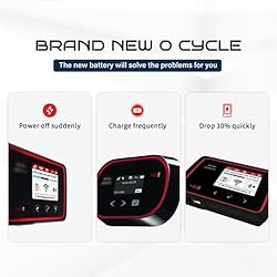 Qoutmcuy 6620L Battery，4200mAh Upgraded Capacity