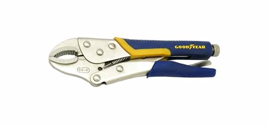 Goodyear Metal Vice Grip Plier (Silver)