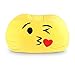GoMoji Emoji Kiss Bean Bag Chair