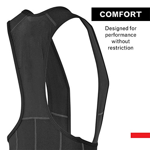 image for Louis Garneau Men's Fit Sensor 2 Cycling Bib, Padded and Breathable Co