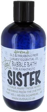 Sister Gift Bubble Bath Pure Essential Oils Relaxing Lavender 250ml
