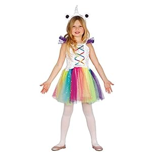 Guirca Disfraz Unicornio tutú, Talla 7-9 años (85960.0)