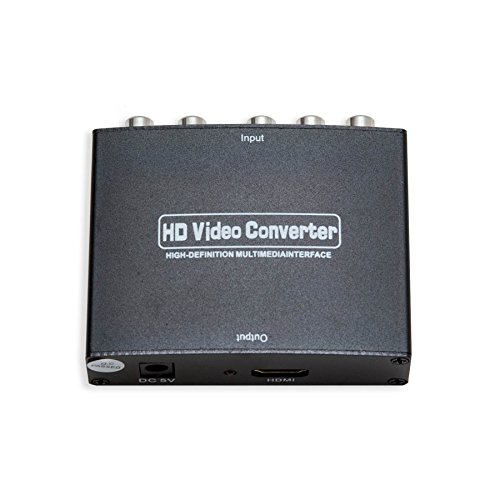 IO Crest SY-ADA31048 Component (YPbPr) + RCA Audio Input to HDMI 1.3 Output Converter