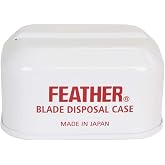 Feather Razor Blade Disposal Case