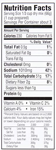 ZATARAIN’S LONG GRAIN AND WILD RICE, 7 OZ
