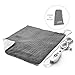 Pure Enrichment PureRelief XXL (20"x24") Electric Heating Pad for Back Pain and Cramps - Ultra-Soft with 6 Temperature Settings, Auto Shut-Off, and Moist Heat (Charcoal Gray) primary