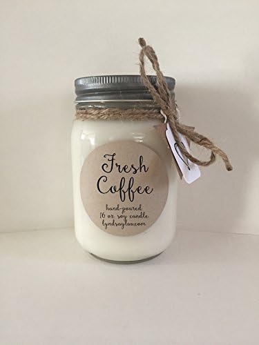 16 oz. Fresh Coffee scented 100% Soy Candle