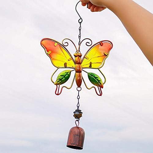 cosyhouse Handmade Bird Wind Chimes Chimes Hanging Vintage Handmade Bird Butterfly Garden Chimes for Patio Garden Balcony Home Indoor Outdoor Decoration