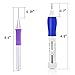 Magic Embroidery Pen, iLosga Embroidery Stitching Punch Needle Embroidery Kit Craft Tool Set Including 50 Color Threads for DIY Sewing Embroidery Cross Stitch Kits and Knitting Sewing Tool