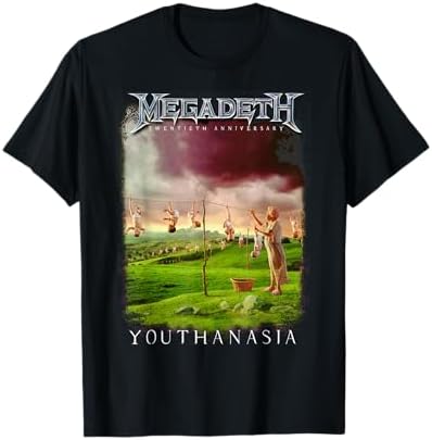 Amazon.com: Megadeth - Youthanasia T-Shirt : Clothing, Shoes & Jewelry