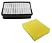 Best Vacuum Filter Compatible with Bissell 1008 Style 3918 HEPA & Foam Filter Bundle for CleanView, Powerlifter Upright Vacuum Compare to Part 2032663 & 2032662