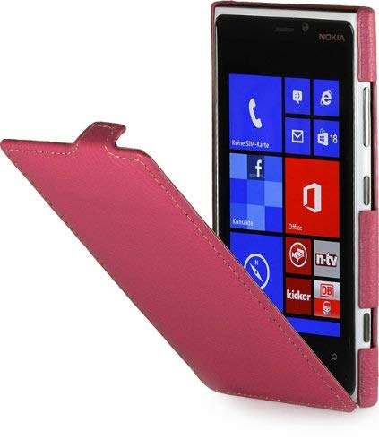 StilGut UltraSlim, Genuine Leather Case for Nokia Lumia 920, Rose