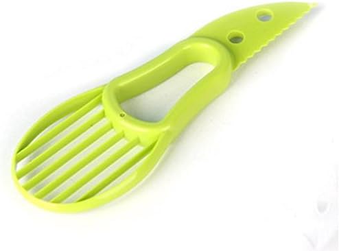 Avocado Slicer Shea Corer Separator Plastic Knife Kitchen Tools(Green)