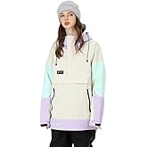 SEARIPE Womens Ski Jacket Mens Snow Jacket Waterproof Winter Snow Coat Couples Pullover Snowboard Hooded