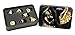 Fantasy Unlimited Solid Metal Polyhedral Dice Set for Dungeons and Dragons, Pathfinder and other RPGs, Gold