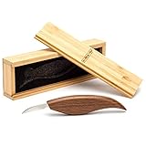 Elemental Tools Wood Carving Knife - A Whittling Knife for Detail Knife Woodworking, Chip Carving Knife Woodworking, Or Add to Any Whittling Kit