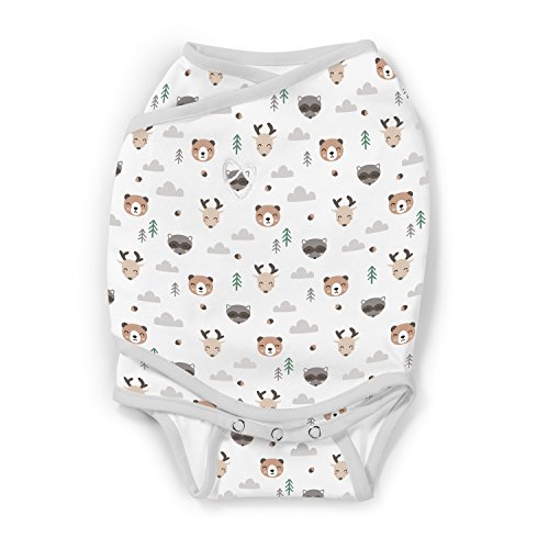 SwaddleMe 1 Piece Kicksie, Woodland Smiles, One Size