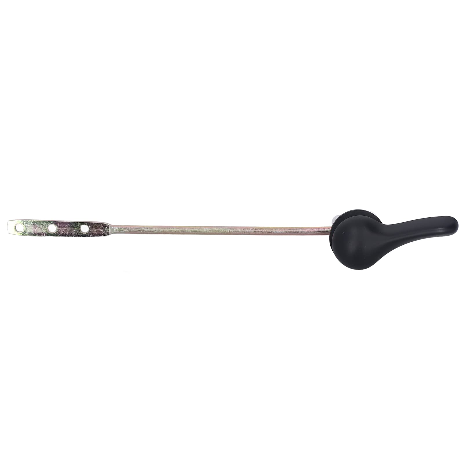PENO Toilet Flush Handle Replacement - Zinc Alloy Black Toilet Handle for Hotels